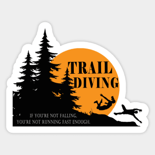 Trail Diving Sticker